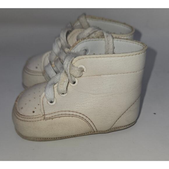 Vintage Baby Toddler Boy Shoe Lot of 5 Pairs Sneakers Booties Sizes 1-6 1980s - Picture 9 of 16